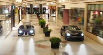 Bugatti Veyron đua cùng Nissan GT-R ngay trong Trung tâm thương mại và cái kết bất ngờ
